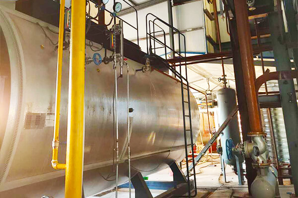 河南平顶山制药厂4吨燃气蒸汽锅炉项目